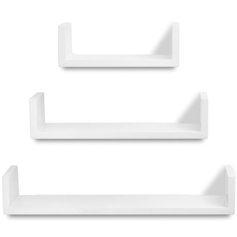 Buy Wall Shelves 6 pcs White vidaXL MyDeal