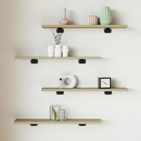Bookshelf Boards 8 pcs Sonoma Oak 60x10x1.5 cm Engineered Wood vidaXL