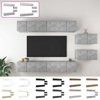 4/6/8x TV Cabinets Engineered Wood TV Stand Unit Multi Colours/Sizes vidaXL