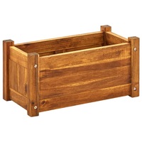Garden Raised Bed Acacia Wood 50x25x25 cm vidaXL