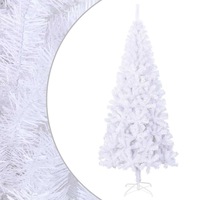 Artificial Christmas Tree L 240 cm White vidaXL