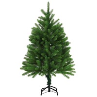 Artificial Christmas Tree Lifelike Needles 120 cm Green vidaXL