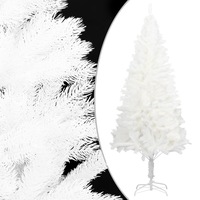 Artificial Christmas Tree Lifelike Needles White 120 cm vidaXL