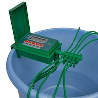 Automatic Irrigation System with Sprinkler and Timer vidaXL