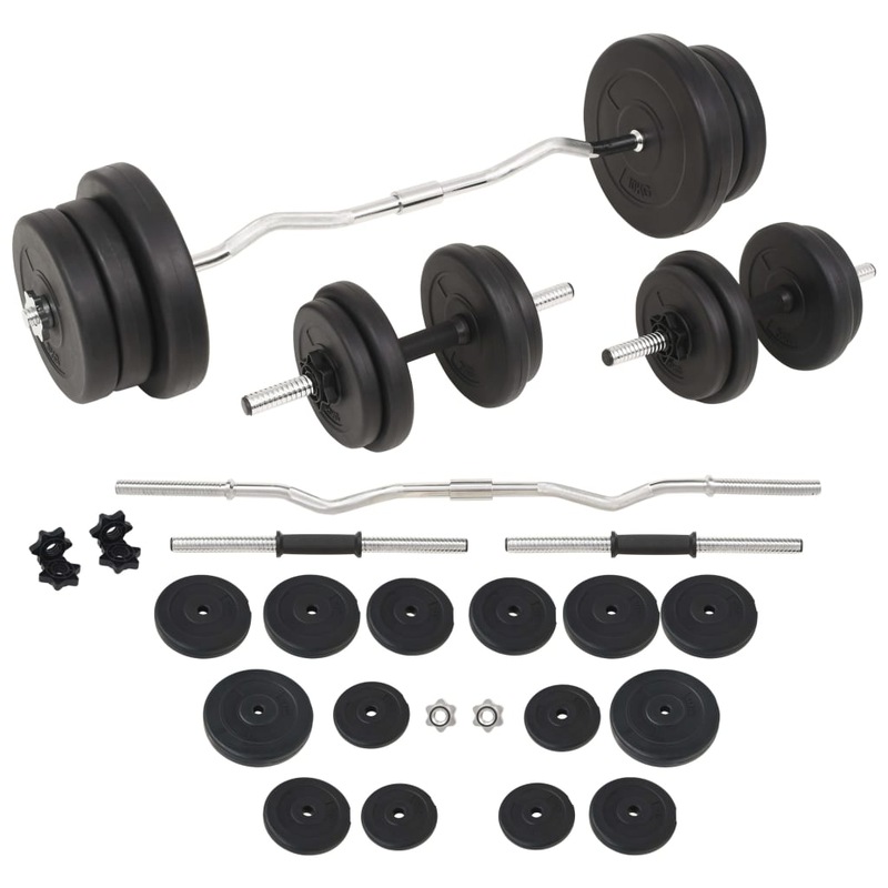 Barbell and Dumbbell Set 60 kg - Fitness World Wide