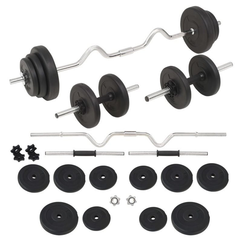 Barbell and Dumbbell Set 30 kg - Fitness World Wide