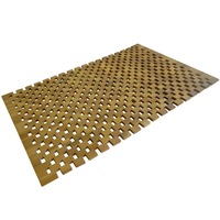 Bath Mat Acacia Wood 80x50 cm Mosaic vidaXL