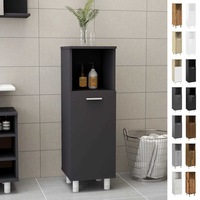 Bathroom Cabinet Engineered Wood Under Basin Cupboard Multi Colours vidaXL