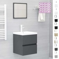 Bathroom Furniture Set Cabinet Engineered Wood Multi Colours/Sizes vidaXL