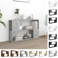 Book Cabinet Chipboard Room Divider Rack Office Cabinet Multi Colours vidaXL