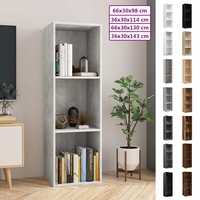 Book Cabinet/TV Cabinet Chipboard Living Room Organiser Multi Colours vidaXL