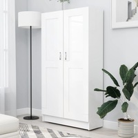 Book Cabinet White 82.5x30.5x150 cm Engineered Wood vidaXL