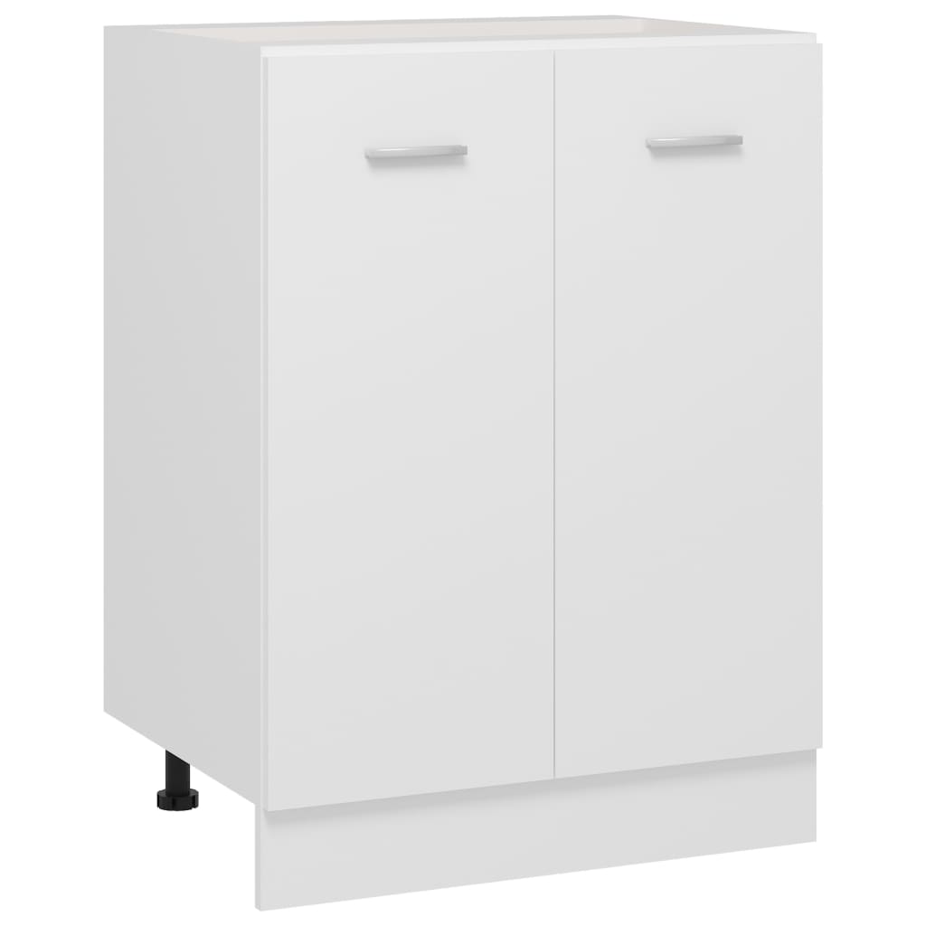 Bottom Cabinet White 60x46x81.5 cm Engineered Wood vidaXL