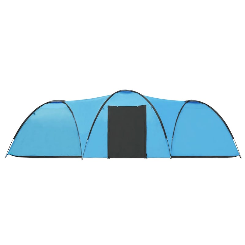 Buy Camping Igloo Tent 650x240x190 cm 8 Person Blue - MyDeal