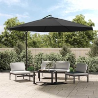 Cantilever Garden Parasol with Aluminium Pole 350 cm Anthracite vidaXL