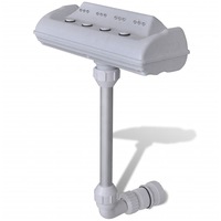 Cascade Waterfall Swimming Pool Fountain with LED Lights vidaXL