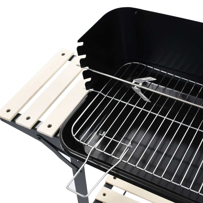 Buy Charcoal BBQ Stand with Wheels - MyDeal