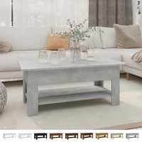 Coffee Table Side End Bedside Table Modern Furniture Engineered Wood vidaXL
