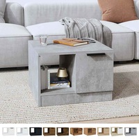 Coffee Table Storage Tables Drawers Shelf Entertainment Unit Stand vidaXL