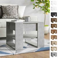 Coffee Table Storage Tables Shelf Entertainment Unit Engineered Wood vidaXL