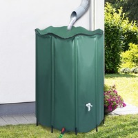 Collapsible Rain Water Tank with Spigot 1350 L vidaXL