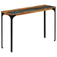 Console Table 120x35x76 cm Solid Reclaimed Wood vidaXL