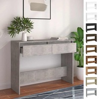 Console Table Chipboard Entryway Hall Accent Side Table Multi Colours vidaXL