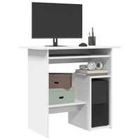 Desk White 80x45x74 cm Engineered Wood vidaXL