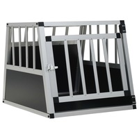 Dog Cage with Single Door 54x69x50 cm vidaXL