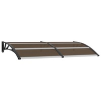 Door Canopy Black 200x100 cm PC vidaXL