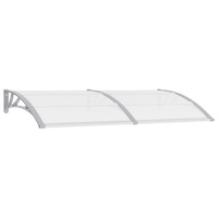 Door Canopy Grey 200x100 cm PC vidaXL