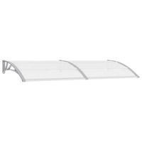 Door Canopy Grey 240x100 cm PC vidaXL