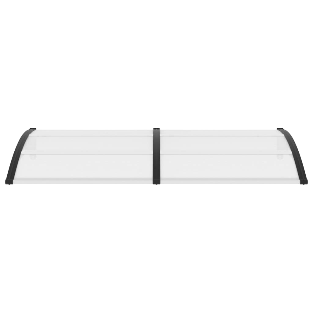 Buy Door Canopy Black 200x100 Cm PC VidaXL - MyDeal