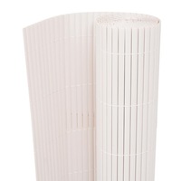 Double-Sided Garden Fence 90x300 cm White vidaXL