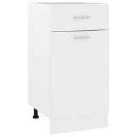 Drawer Bottom Cabinet White 40x46x81.5 cm Engineered Wood vidaXL
