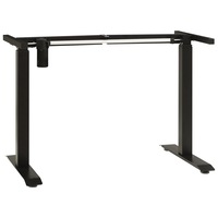 Electric Motorised Standing Desk Frame Height Adjustable Black vidaXL