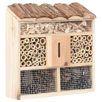 Insect Hotel 30x10x30 cm Firwood vidaXL