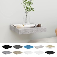 1/2/4x Floating Wall Shelf MDF Wall Ledge Bookcase Multi Colours/Sizes vidaXL