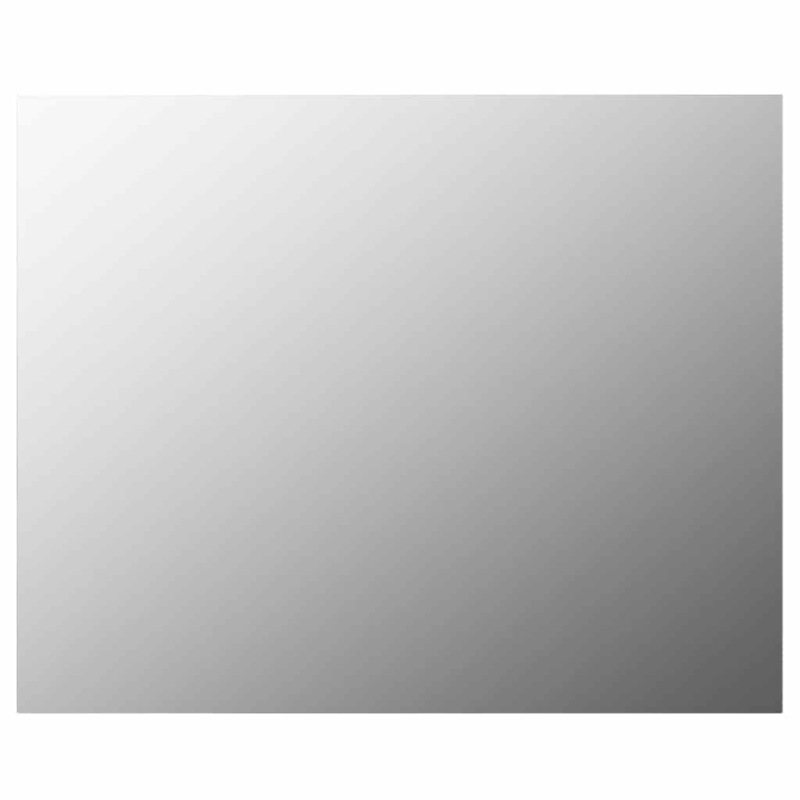 Buy Frameless Mirror 100x60 cm Glass - MyDeal