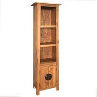 Freestanding Bathroom Cabinet Solid Pinewood 48x32x170 cm vidaXL