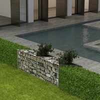 Gabion Basket Galvanised Steel 120x30x50 cm vidaXL