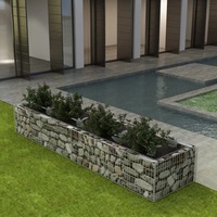 Gabion Raised Bed Steel 360x90x50 cm vidaXL