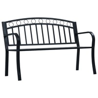 Buy Gardeon Outdoor Garden Bench Seat Steel Outdoor Furniture 3 Seater ...