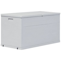 Garden Storage Box 420 L Light Grey vidaXL