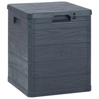 Garden Storage Box 90 L Anthracite vidaXL