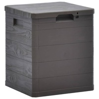 Garden Storage Box 90 L Brown vidaXL