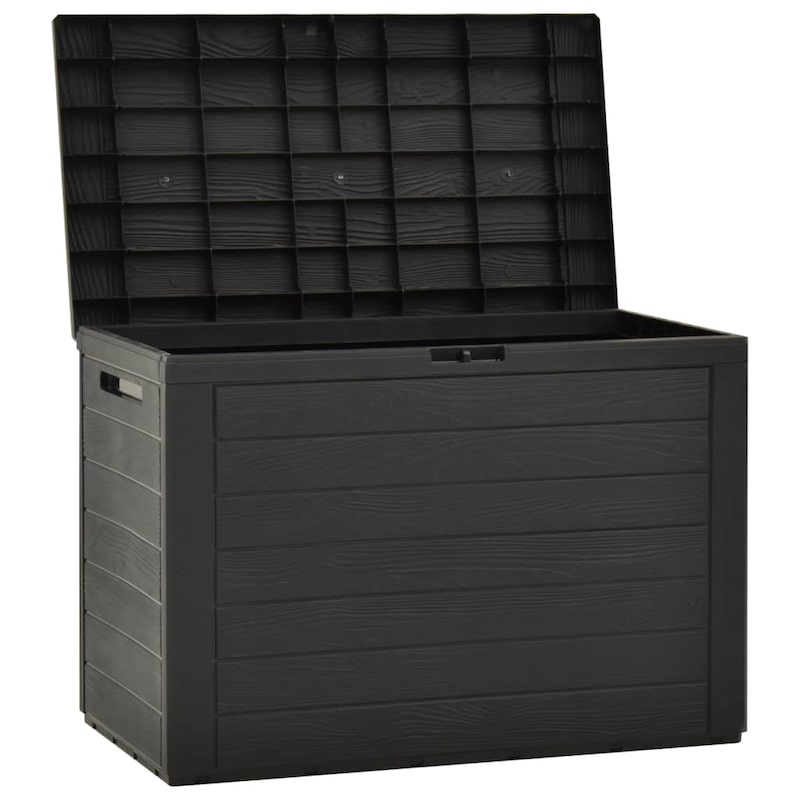 Buy Garden Storage Box Anthracite 78x44x55 cm vidaXL - MyDeal