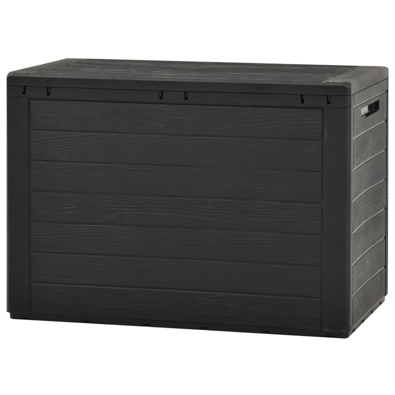 Buy Garden Storage Box Anthracite 78x44x55 cm MyDeal