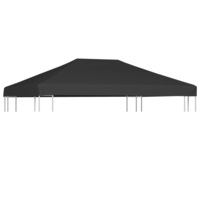 Gazebo Top Cover 310 g/m² 4x3 m Grey - MyDeal