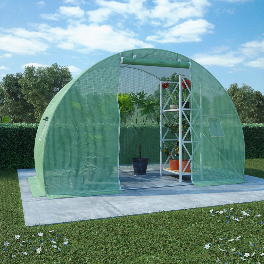 Greenhouse 4.5 m² 300x150x200 cm vidaXL
